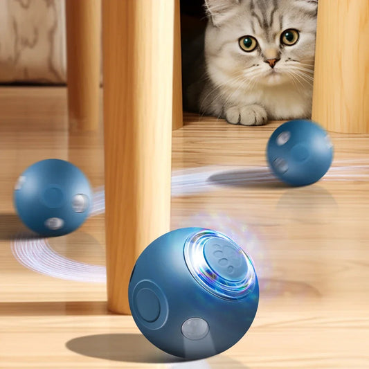 High Quality Smart Cat Toys Automatic Rolling Ball