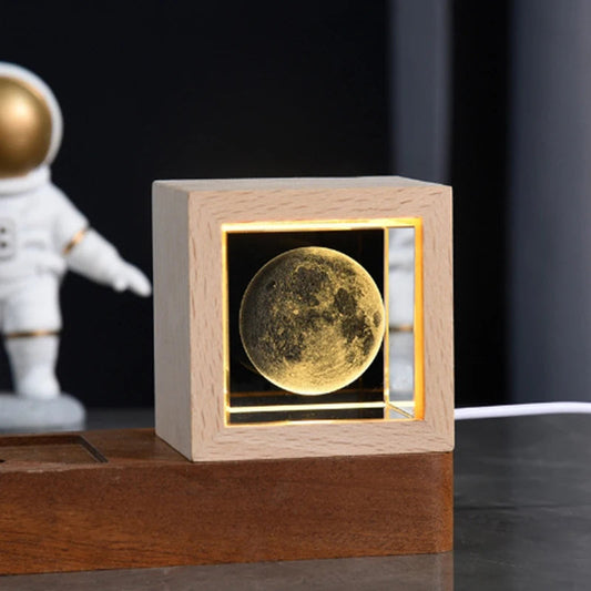 3D Galaxy LED Crystal Light
