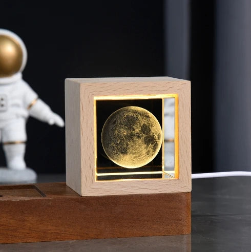 3D Galaxy LED Crystal Light