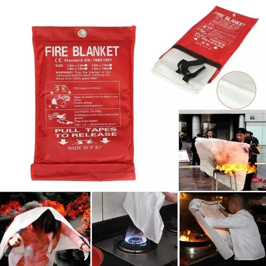 Safety Fire Blanket Fiberglass - SAVVY LUXE