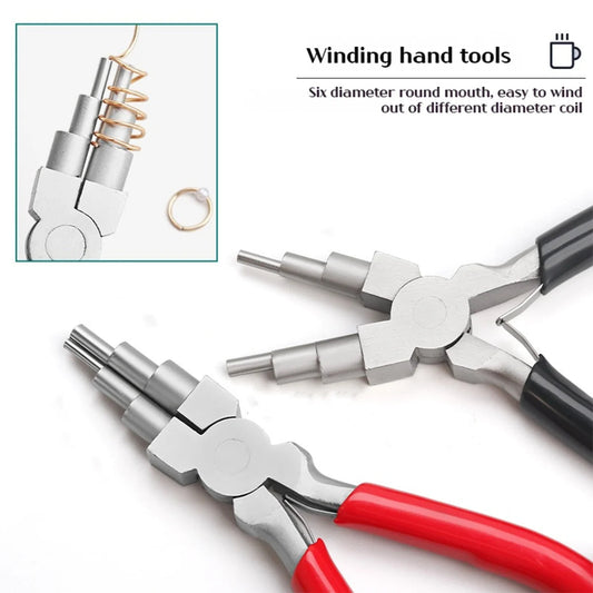 Six-section Wire Winding Pliers