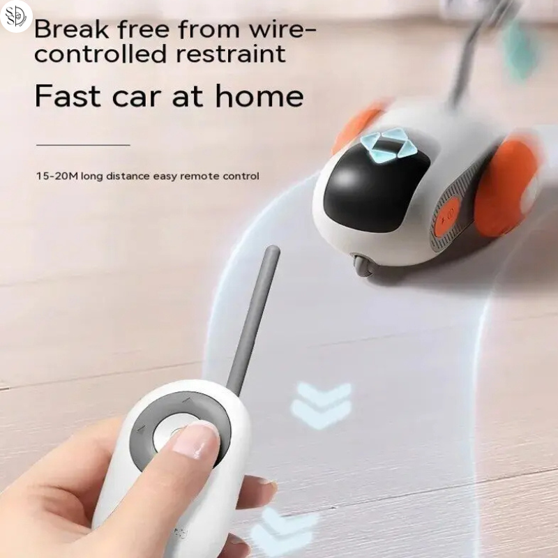 Wireless Gravity Sports Car Remote Control Electric Cat Toy