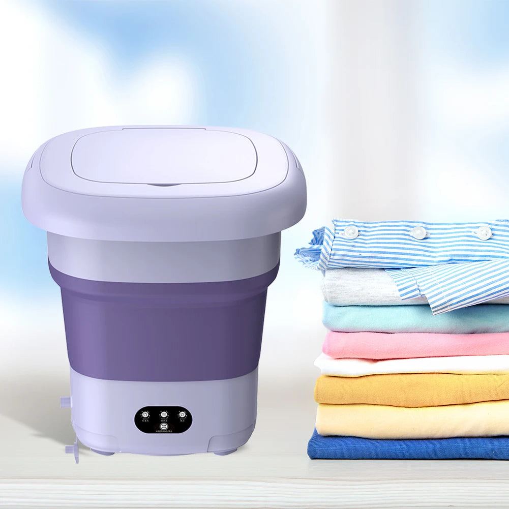 6/6.5/8/9L Folding Washing Machine
