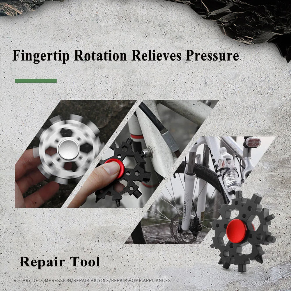 23-in-1 Snowflake Wrench