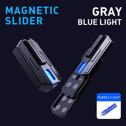 Fingertip Fidget Toys Luminous Slider Magnetic