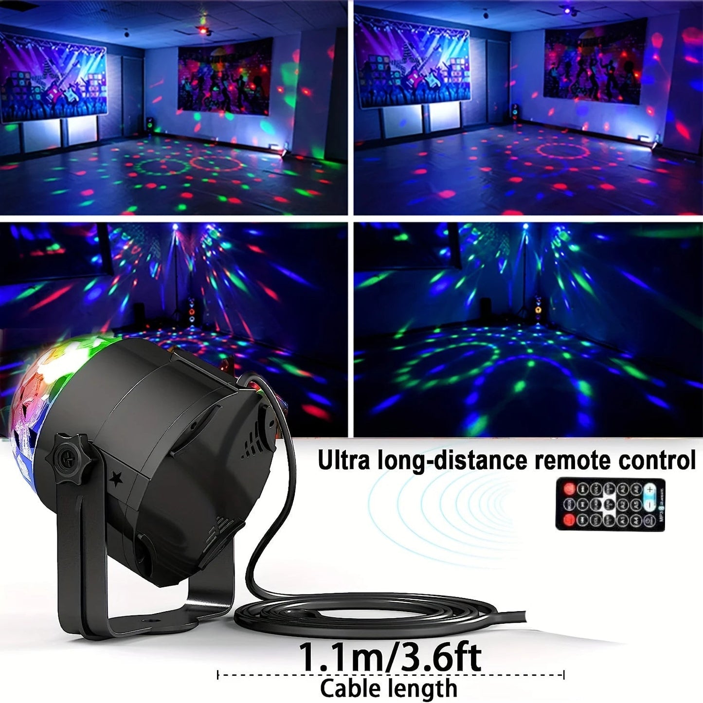 1Pc Disco Ball DJ Night Lights
