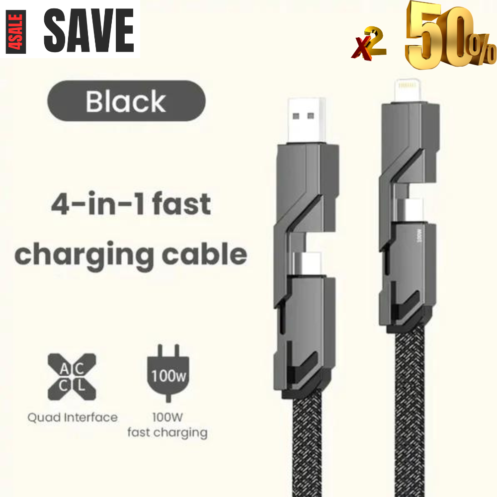 4-IN-1 CHARGING CABLE - SAVVY LUXE