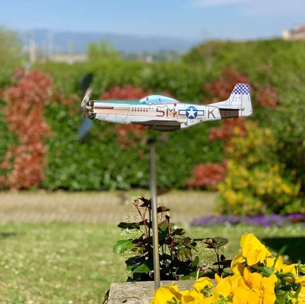 Airplane Wid Spinner Aircraft Pinwheeln