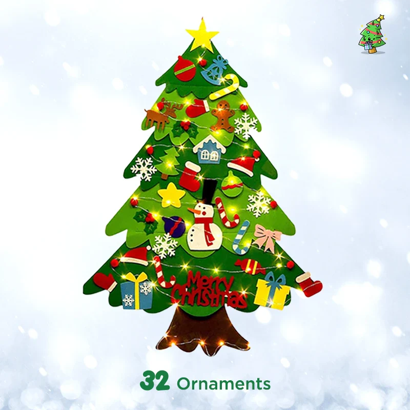 HandyMerry - [Last Day 80% OFF] Montessori DIY Christmas Tree