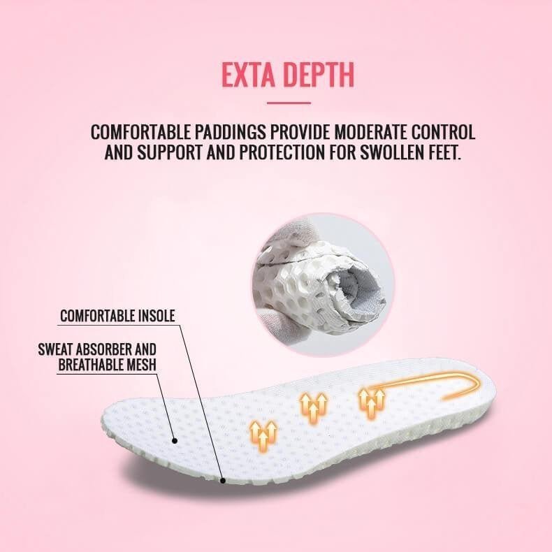 azfleek Slippers Air Cushion Slip-On Orthopedic Diabetic Walking Shoes