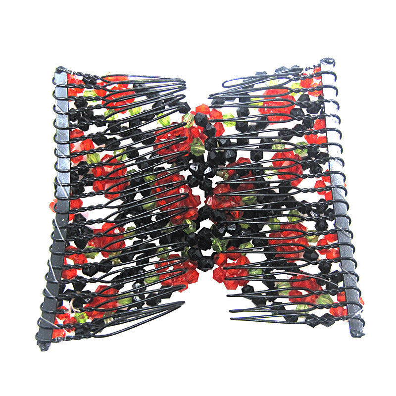 Korean Multi-Function Hair Comb – 8-Color Magic Styling Comb
