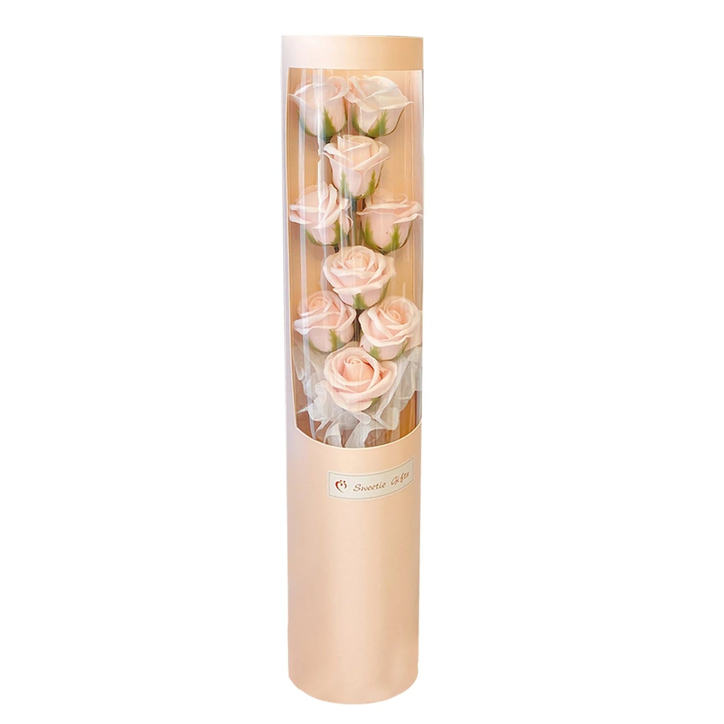 Flower Rose With Glass Dome Led Light