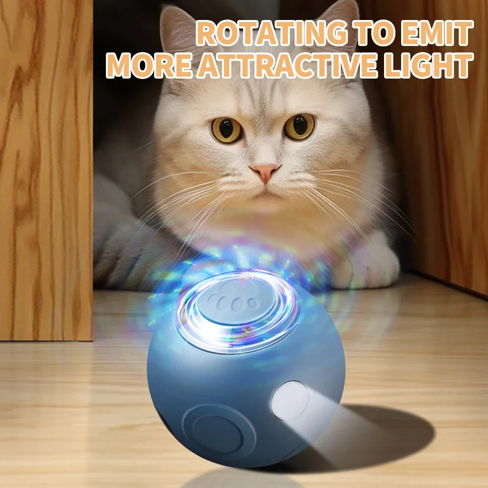 High Quality Smart Cat Toys Automatic Rolling Ball