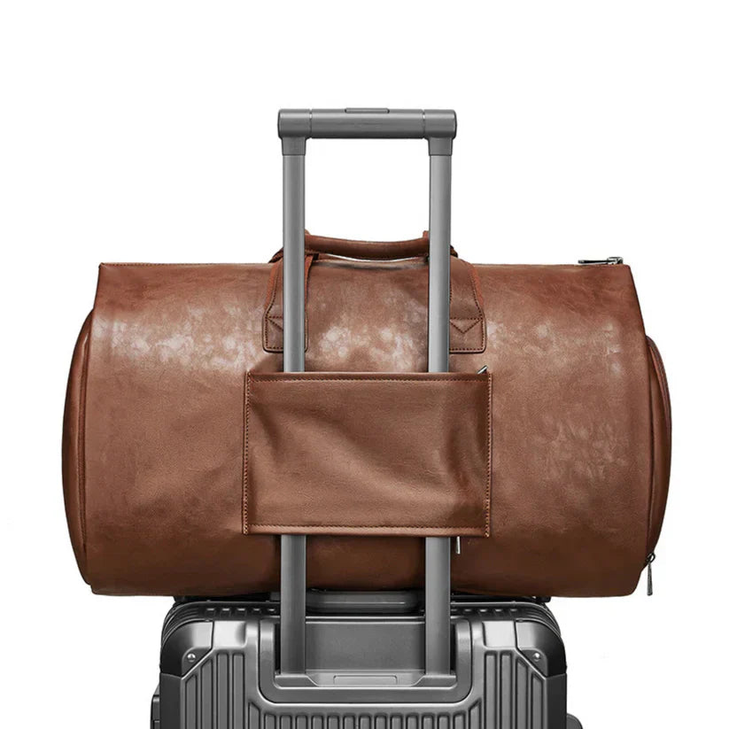 2024 Waterproof Leather Suit Travel Bag
