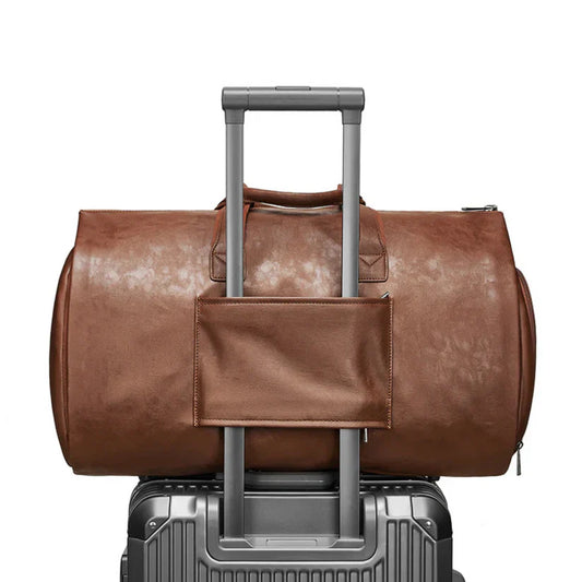 2024 Waterproof Leather Suit Travel Bag