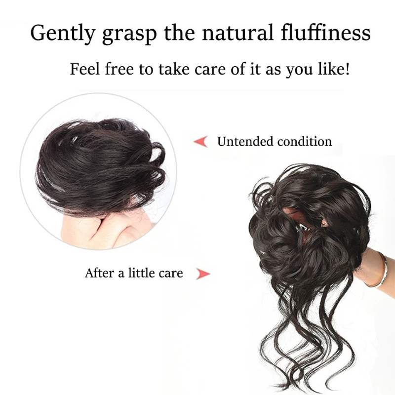 🔥 ONLY $9.95 TODAY🔥 Messy Bun Hair Piece For Daily Wear