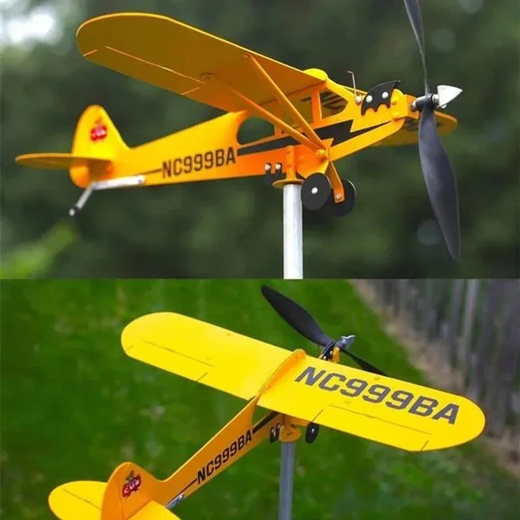 Airplane Wid Spinner Aircraft Pinwheeln