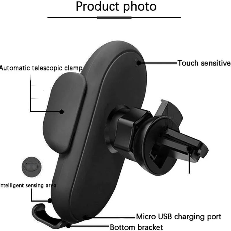 📱Smart Car Wireless Charger Phone Holder
