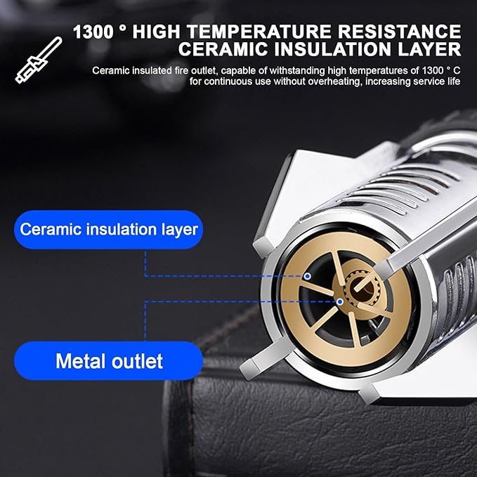 💥Camping Outdoor Windproof Straight Flame Lighter💥