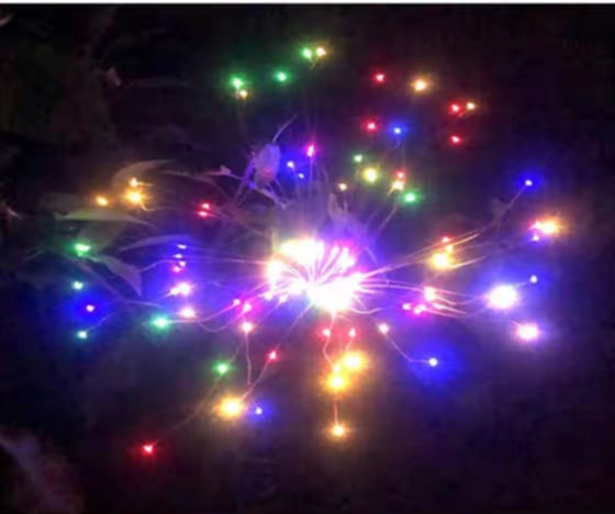 Solar Firework LED Garden Lights