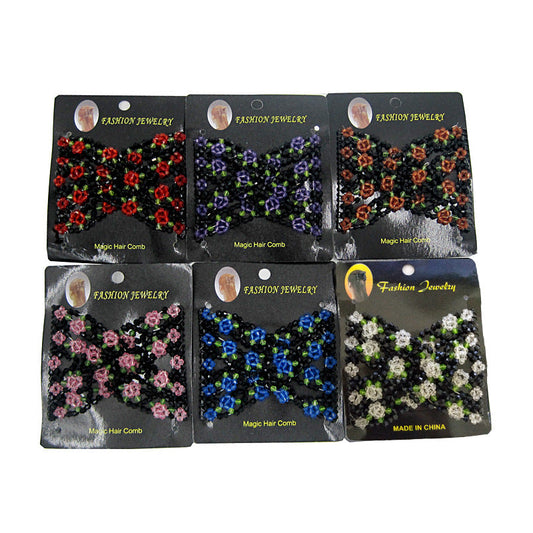 Korean Multi-Function Hair Comb – 8-Color Magic Styling Comb