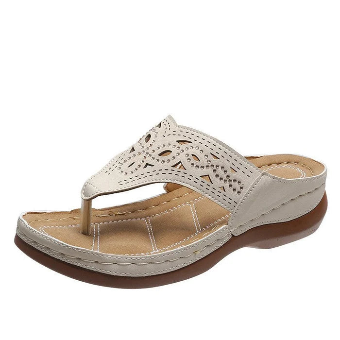 2022 Soft Bottom Massage Orthopedic Flip-Flops - Elly Choice