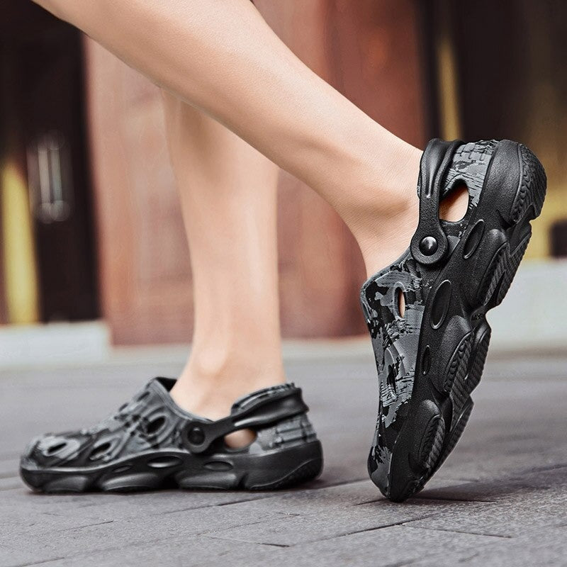azfleek Sandals Summer Clogs Men Outdoor Antiskid Sandals