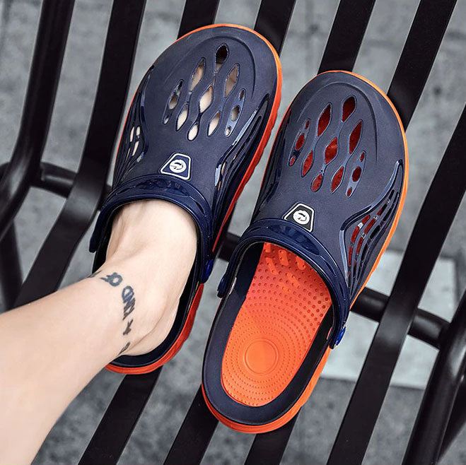 azfleek Sandals Summer Comfortable Garden Clogs Men Outdoor Casual Sandals
