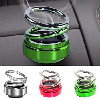 Solar-Powered Rotating Car Air Freshener
