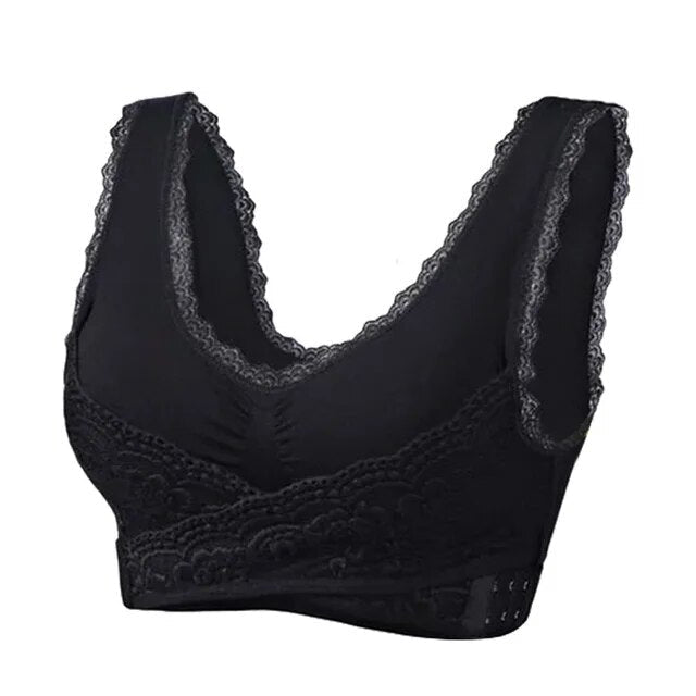🔥BUY 3 Get 2 FREE🔥 [Plus Size S-6XL] Sexy Lace Bralette Push Up Bra - SAVVY LUXE