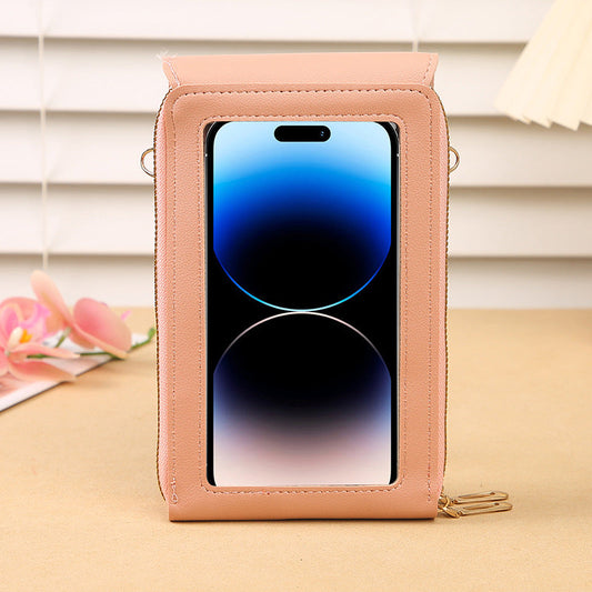 ENDAYCON Touchscreen Crossbody Phone Bag