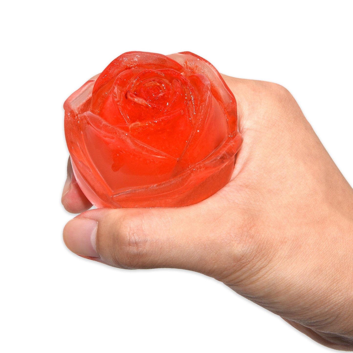 Rose Ice Cube Tray - Silicone Mold for Whiskey Cocktails - Valentine's Day Gift