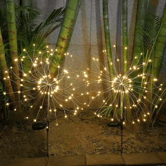 Solar Firework LED Garden Lights