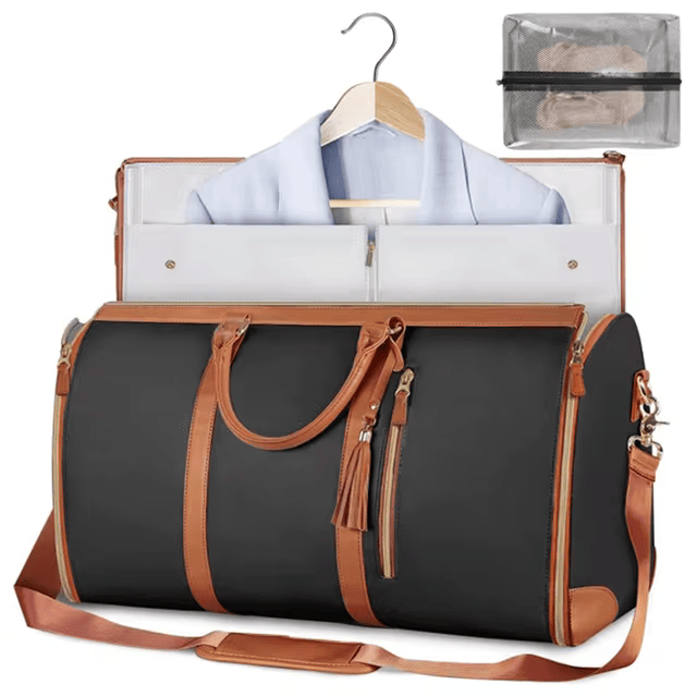 2024 Waterproof Leather Suit Travel Bag