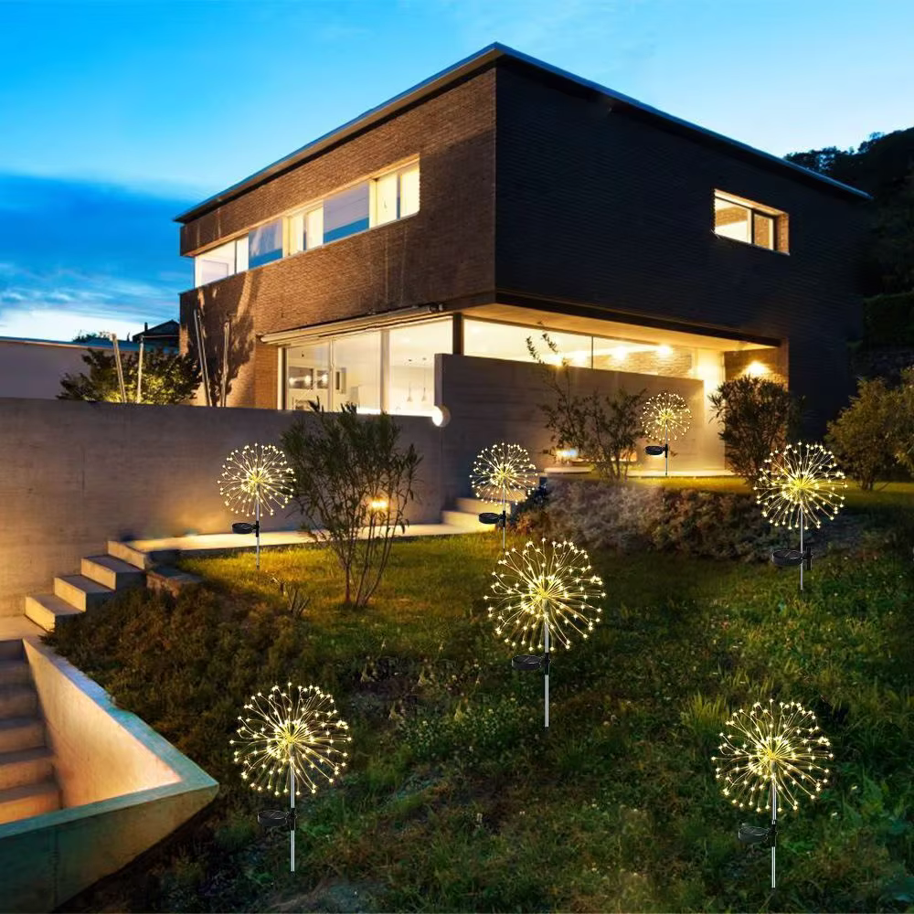 Solar Firework LED Garden Lights
