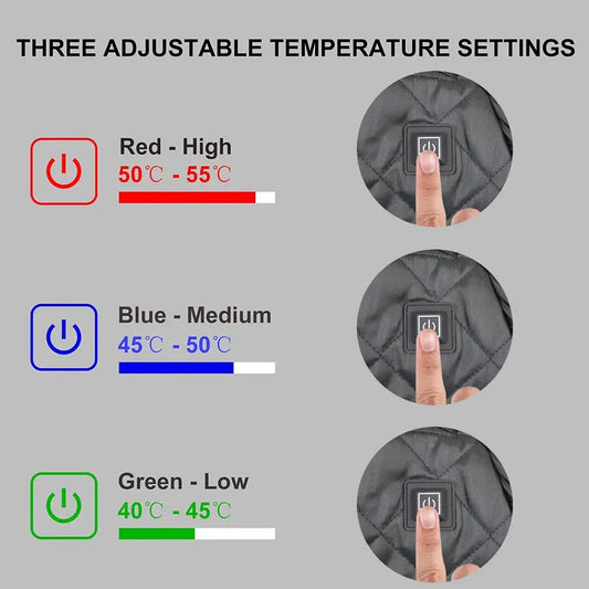 Portable Electric Heated Hand Warmer Waist Bag