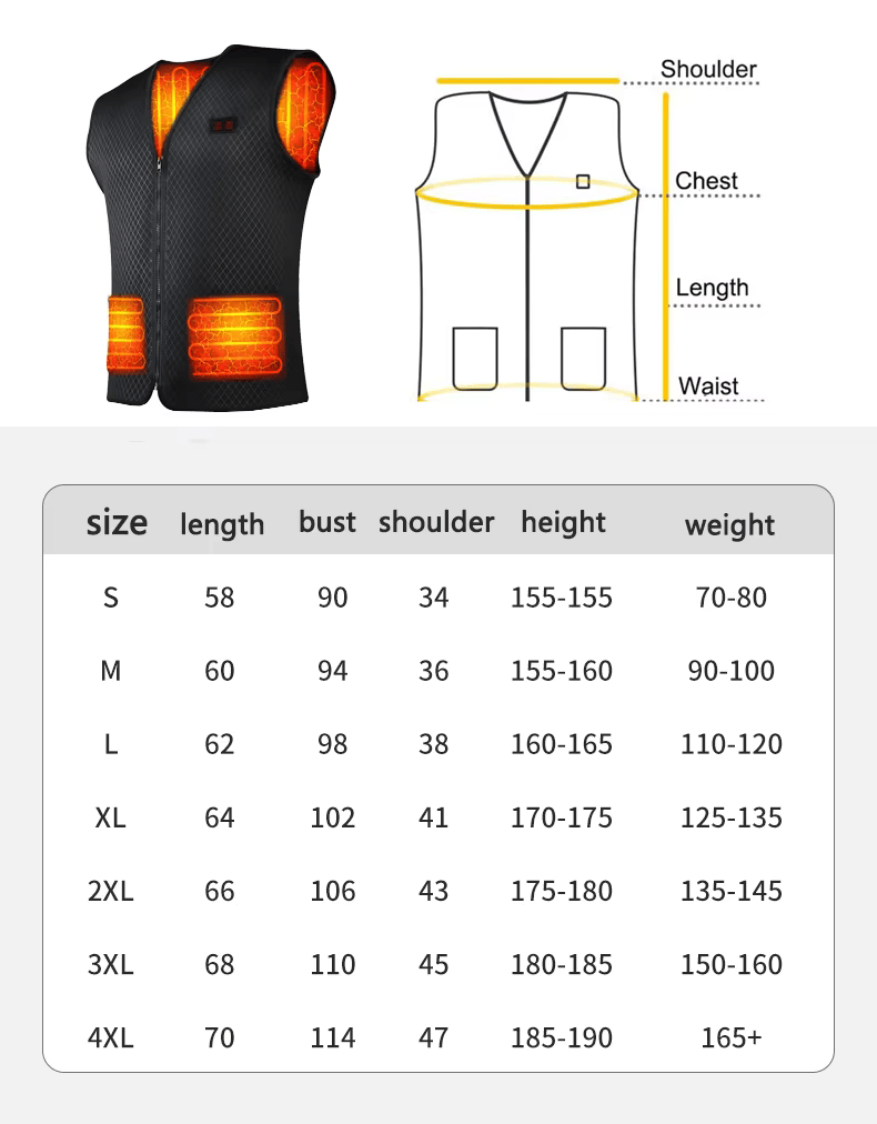 9 zones Heated Vest Men Women Electric Heated Jackets Sportswear Heated Coat Graphene Heat Coat USB Heating Jacket For Camping
