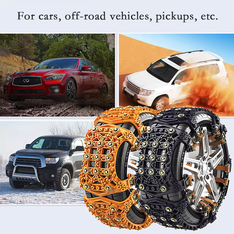 Car Tire Anti-Skid Snow Chains for Off-Road &amp; SUV