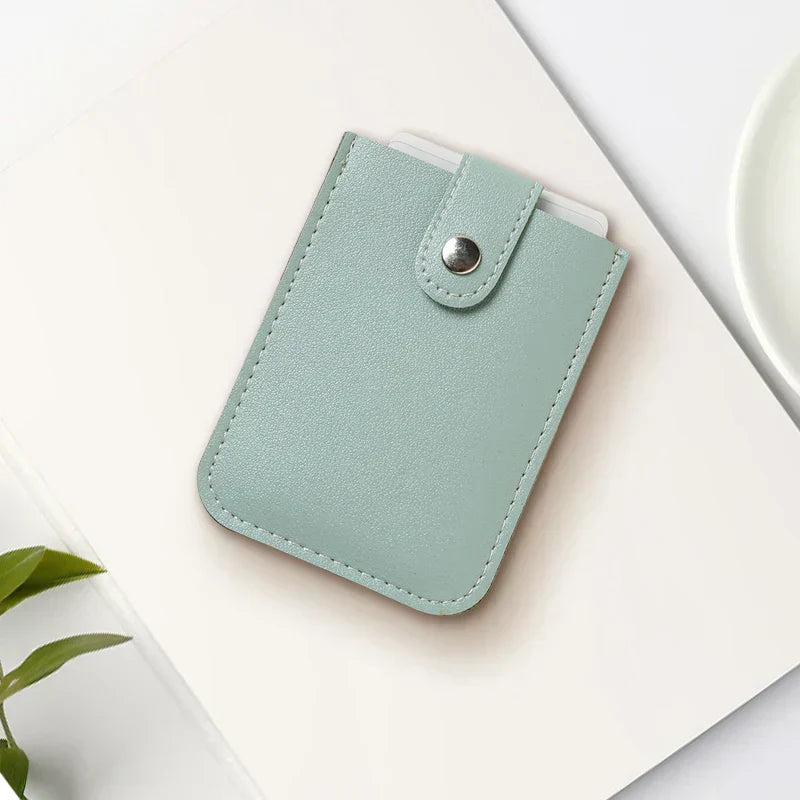 Leather Card Organizer - SAVVY LUXE