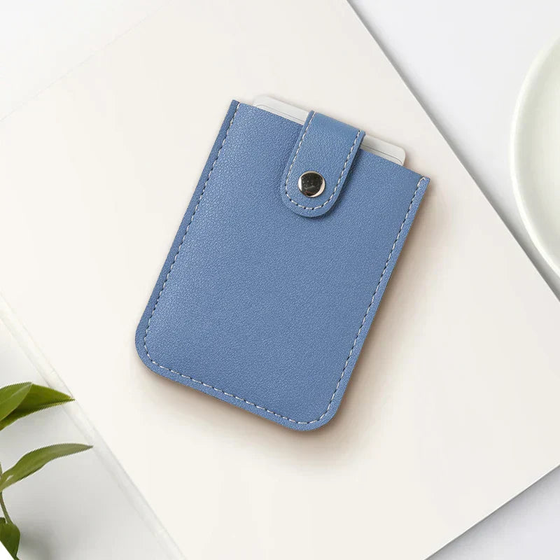 Leather Card Organizer - SAVVY LUXE
