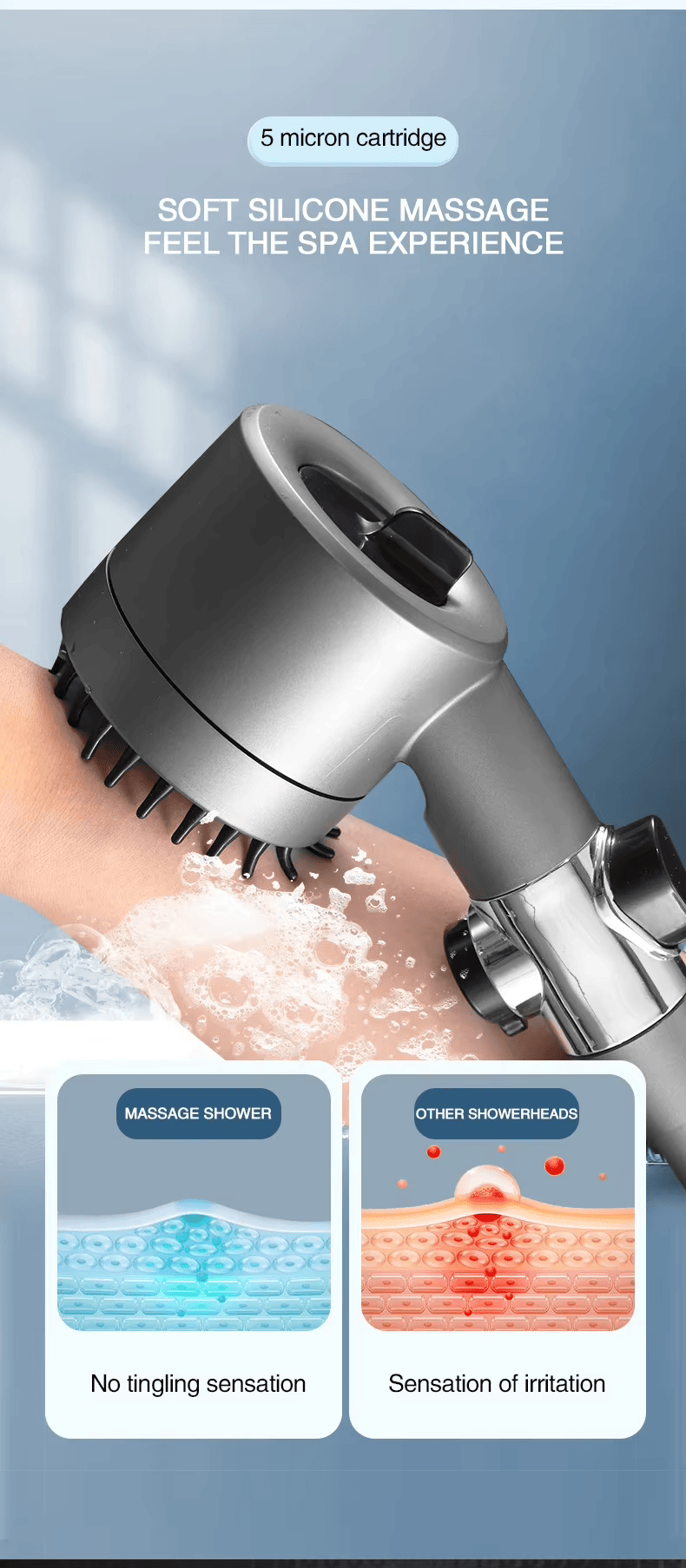 Disruptive Shower Head