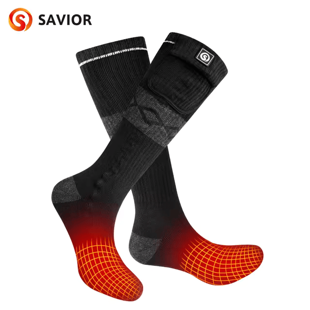 Savior Heat Battery Electric Heated Socks For Men