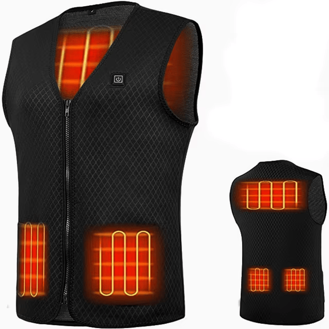 9 zones Heated Vest Men Women Electric Heated Jackets Sportswear Heated Coat Graphene Heat Coat USB Heating Jacket For Camping