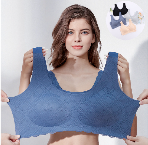 Underwear Female No Steel Ring Gathered Seamless