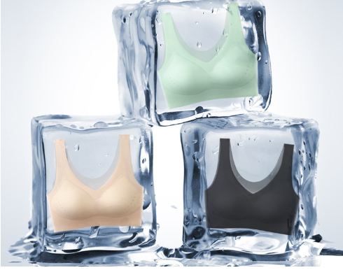 Women's Bra Big Breasts One-Piece Ultra-Thin Without Steel Ring