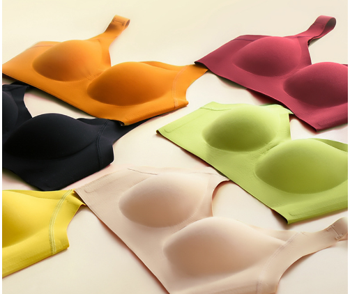 Women's Big Breasts Large Size No Steel Ring Auxiliary Breasts Beautiful Back Bra