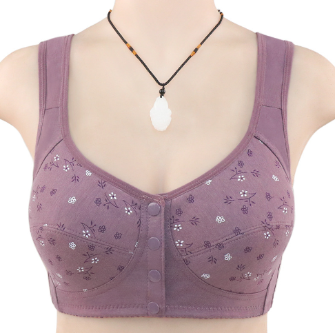 Large Size Floral Bra