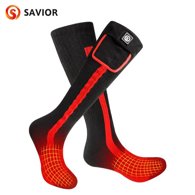 Savior Heat Battery Electric Heated Socks For Men