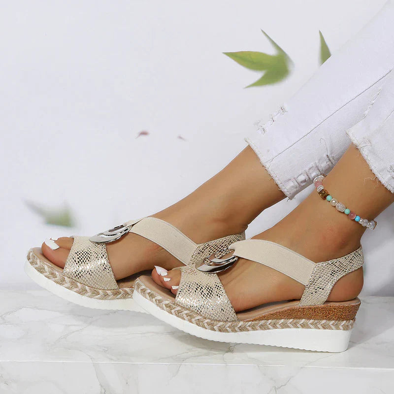 Women's Comfortable Orthopedic Wedge Open Toe Sandals
