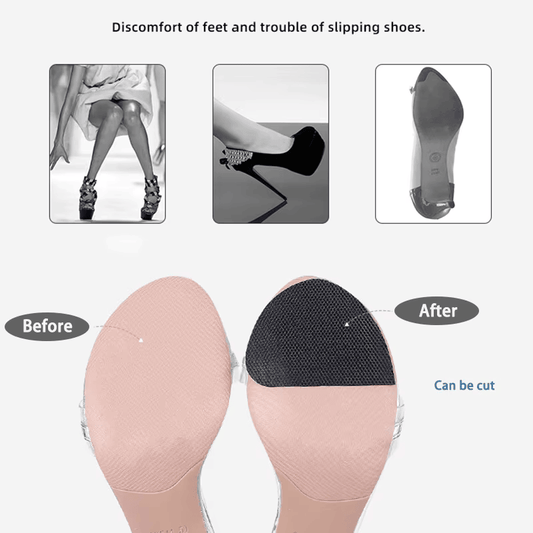 Self-Adhesive Anti-Slip Shoe Sole Pads